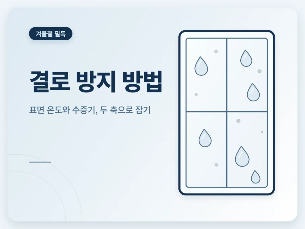 결로 방지 방법 가이드 썸네일